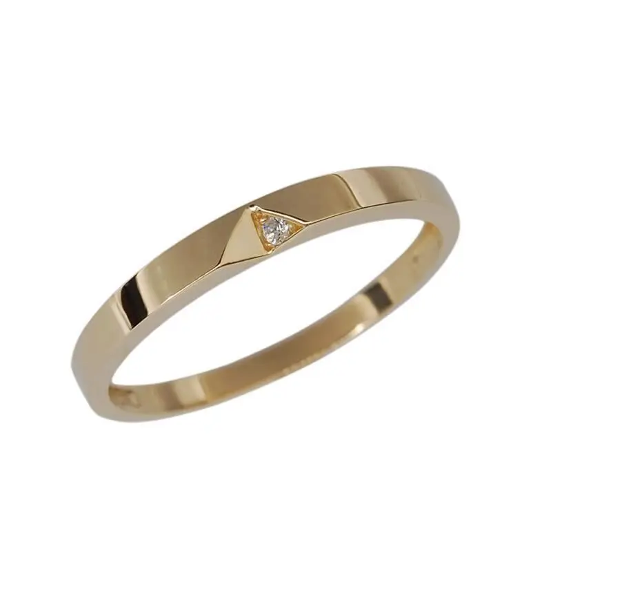 Custom 9K 14K 18K Real Solid Gold Engagement Couple Ring Moissanite Diamond Wedding Rings