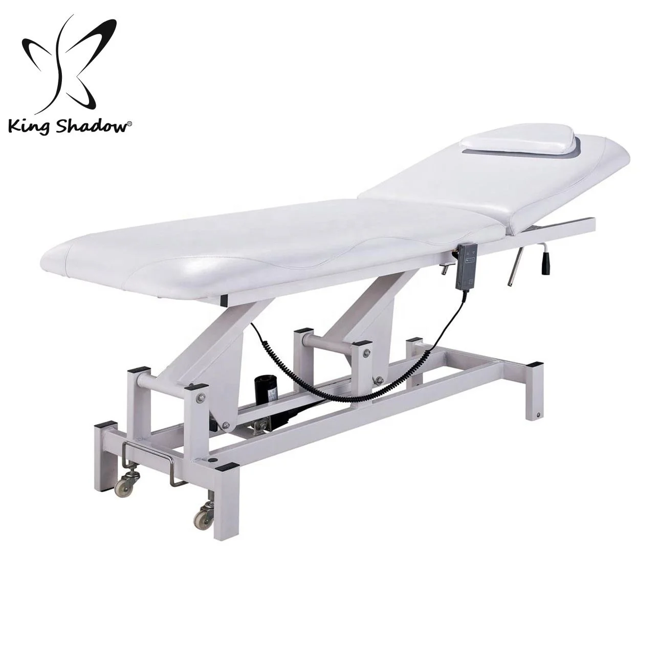 Kingshadow Wholesale Adjustable Hydraulic Electric Facial Massage Bed for Beauty Salons Commercial Use