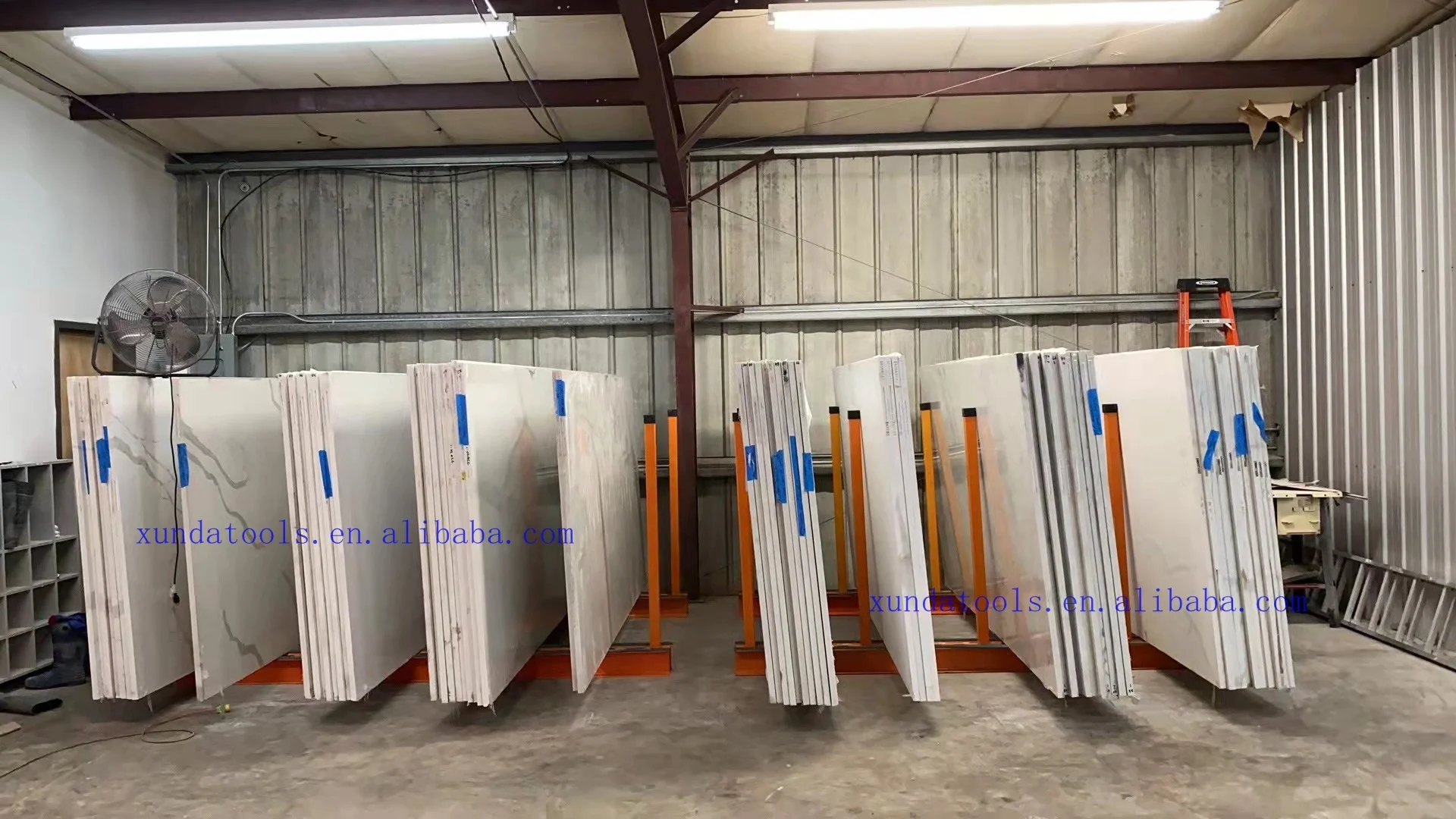 XUNDA STONE Slab rack ,bundle SLAB storage rack, support works