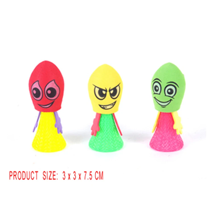 OEM Gift Toy Kids Jumping Elf Party funny Toys Plastic Bouncing Toy for Children