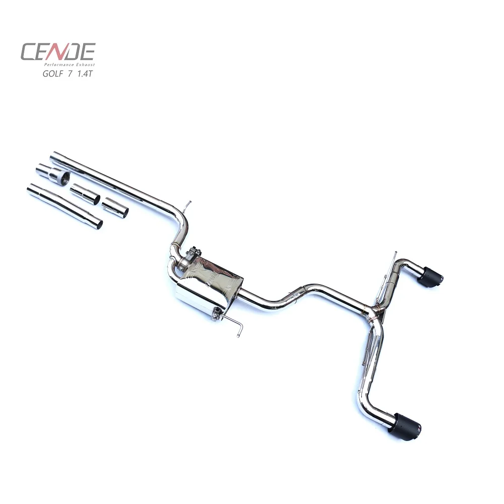 CENDE  cutout system electric valvetronic for  vw Volkswagen Scirocco cc golf 7 exhaust