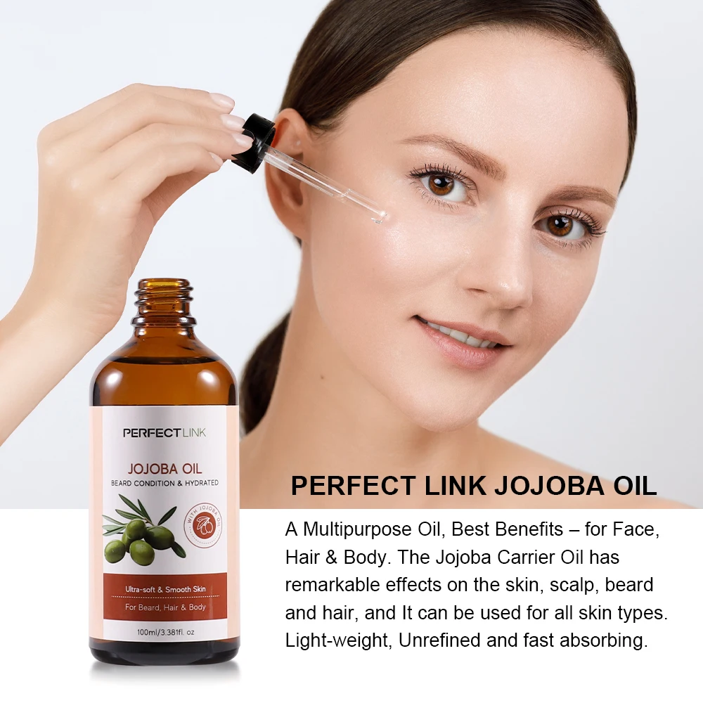 Custom Logo Organic Beard Oil & Scalp Serum Hair Extension Growth with Rosemary Macadamia Jojoba Oil