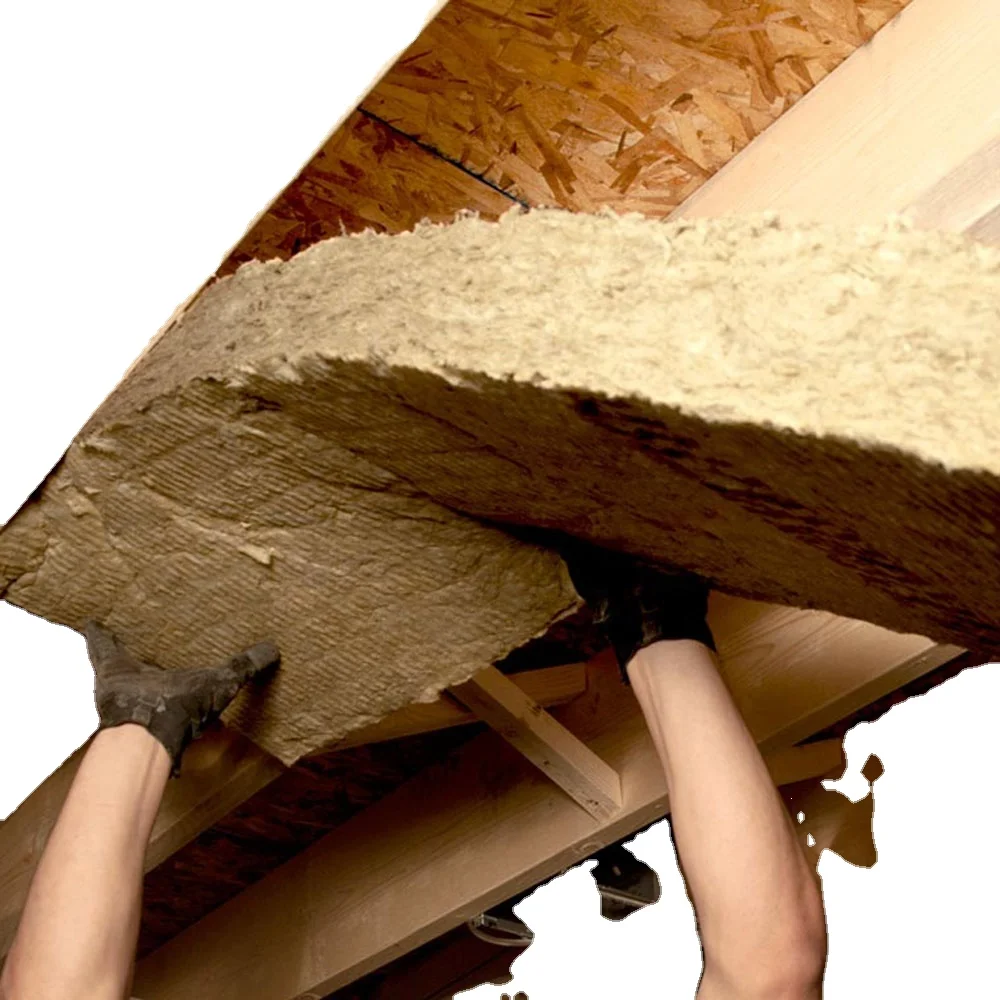 wall cavity insulation thermal isolation microbial resistant basalt rock wool board