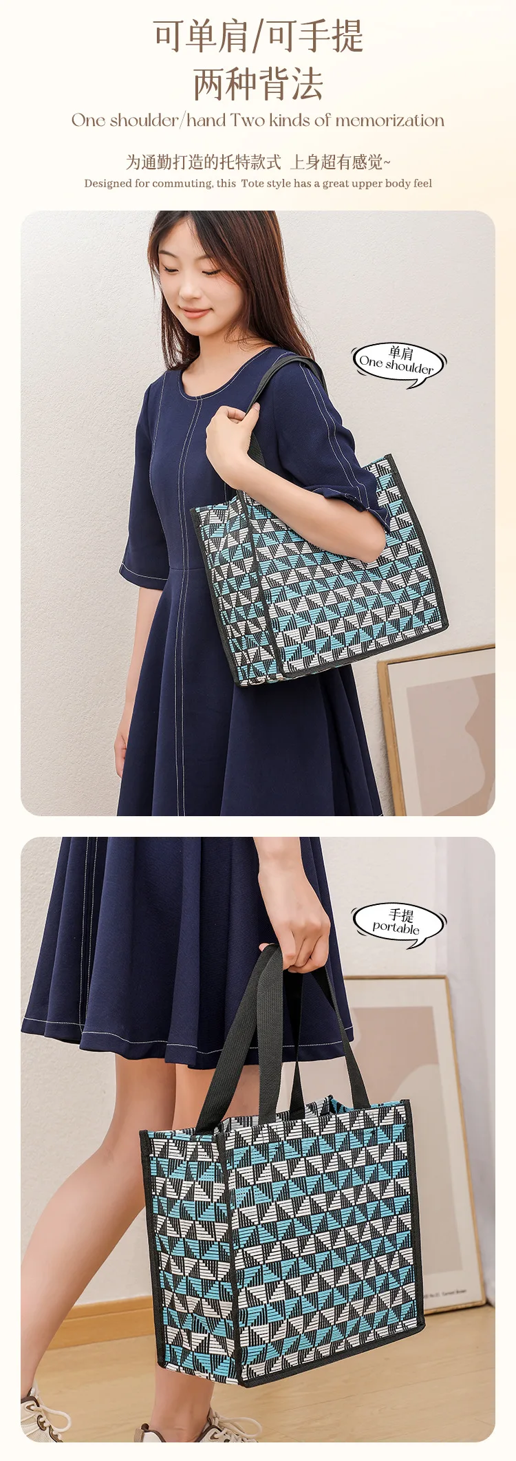 Niyang new design 2024 Textilene fabric pvc pet large capacity summer waterproof easy to clean tote women beach shoulder bag