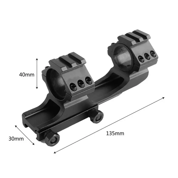 
25.4mm/30mm Cantilever windage & elevation scope mount Picatinny Weaver quick release scope mount 