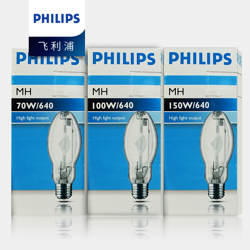 Металлическая галогенная лампочка Philips 70W100W150W 640 HID series Металлогалогенная