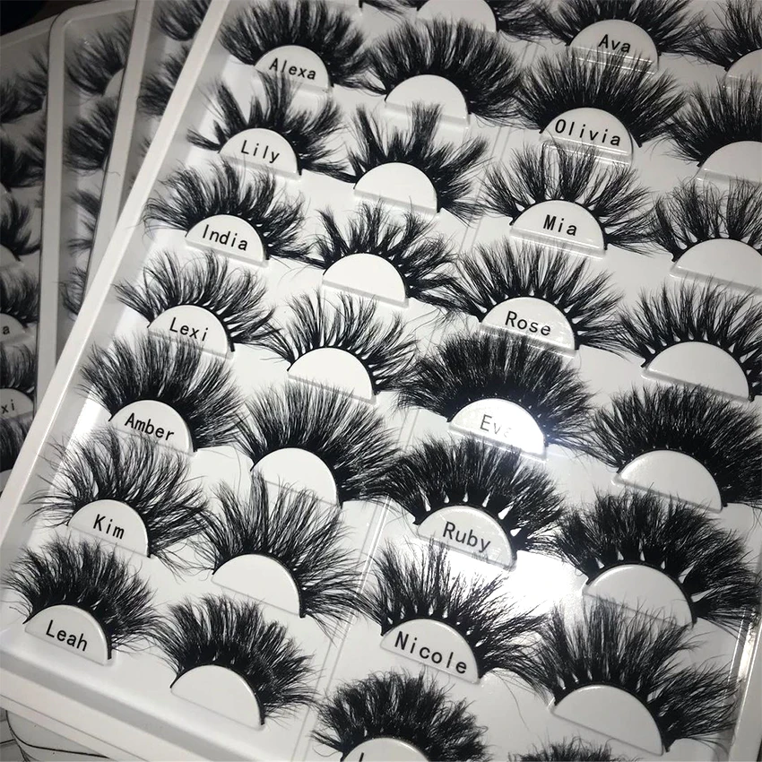 wholesale private label cruelty free best 3d fluffy mink eyelashes Bratz Doll package box vendor box design for lashes