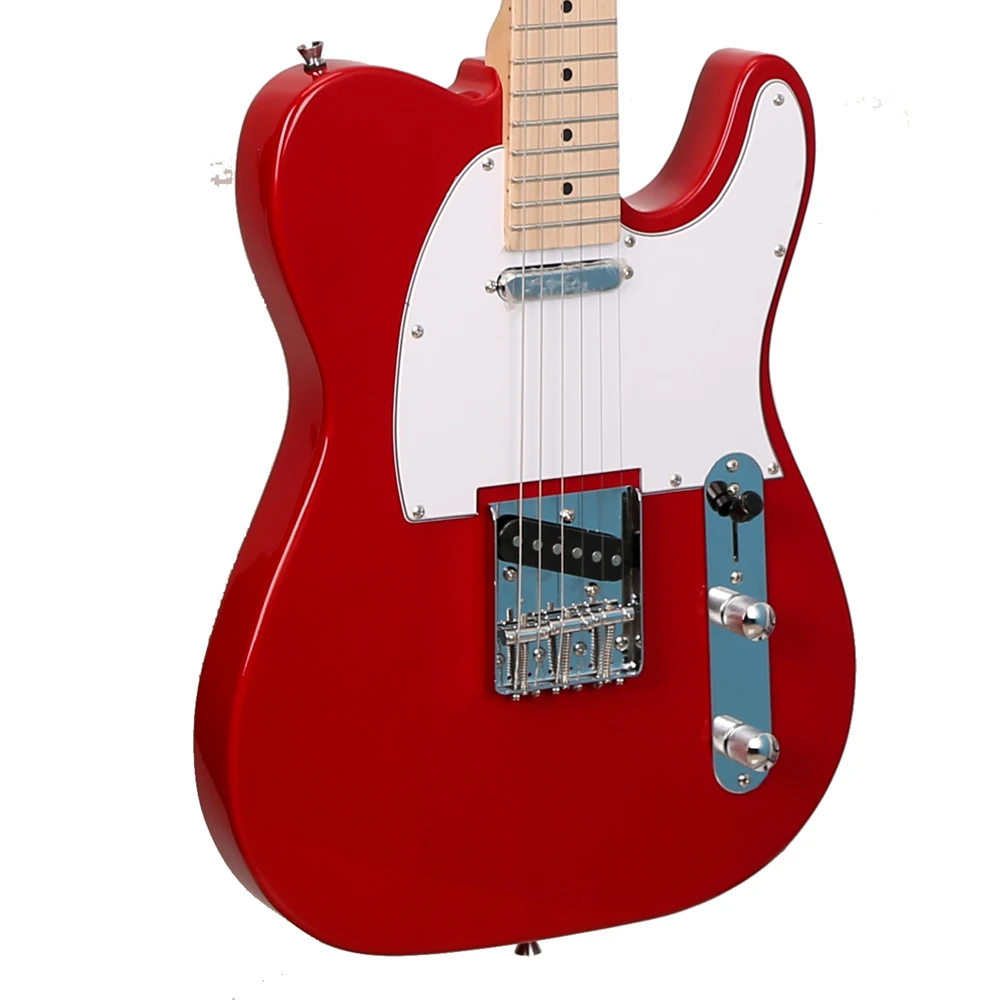 Best Seller Wholesale Factory Directly Price OEM Custom Beginner Study Six Strings Acoustic Wood  Electric Guitar