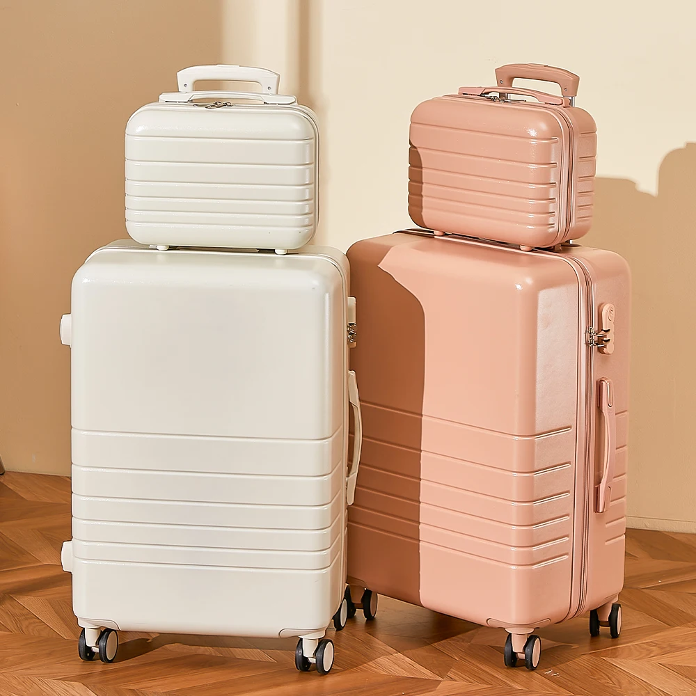 Hot Sale Travel Suitcases Set Abs Luggage Bags Wheels Style Trolley Bag Carry on