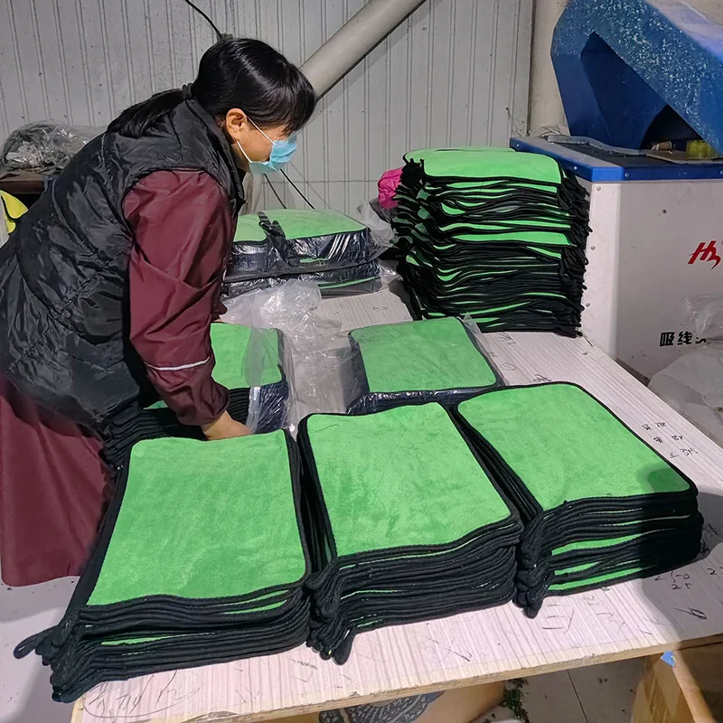 Strong Absorption Quick Dry Microfiber Cleaning Cloths Roll Disposable Cleaning Rags Reusable Towel Microfiber Towel Roll