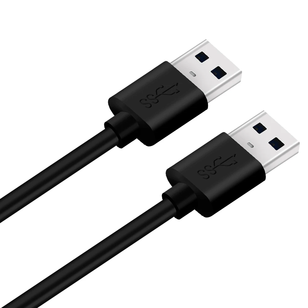  Черный высокоскоростной кабель Usb type-3.0A к USB 3.0A Штекерный для использования удлинительного