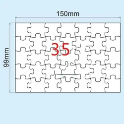 High Quality sublimation jigsaw wooden hand puzzle board sublimation blank puzzle jigsaw puzzles 1000 pieces custom