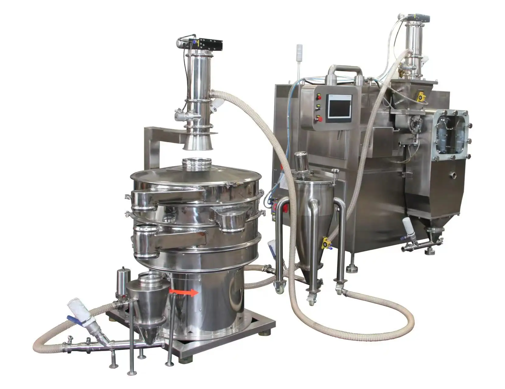 PAX-160 Pharmaland New Canaan Mixer Dry Granulation Medical Machine Mineral Fertilizer Professional Dry Granulator