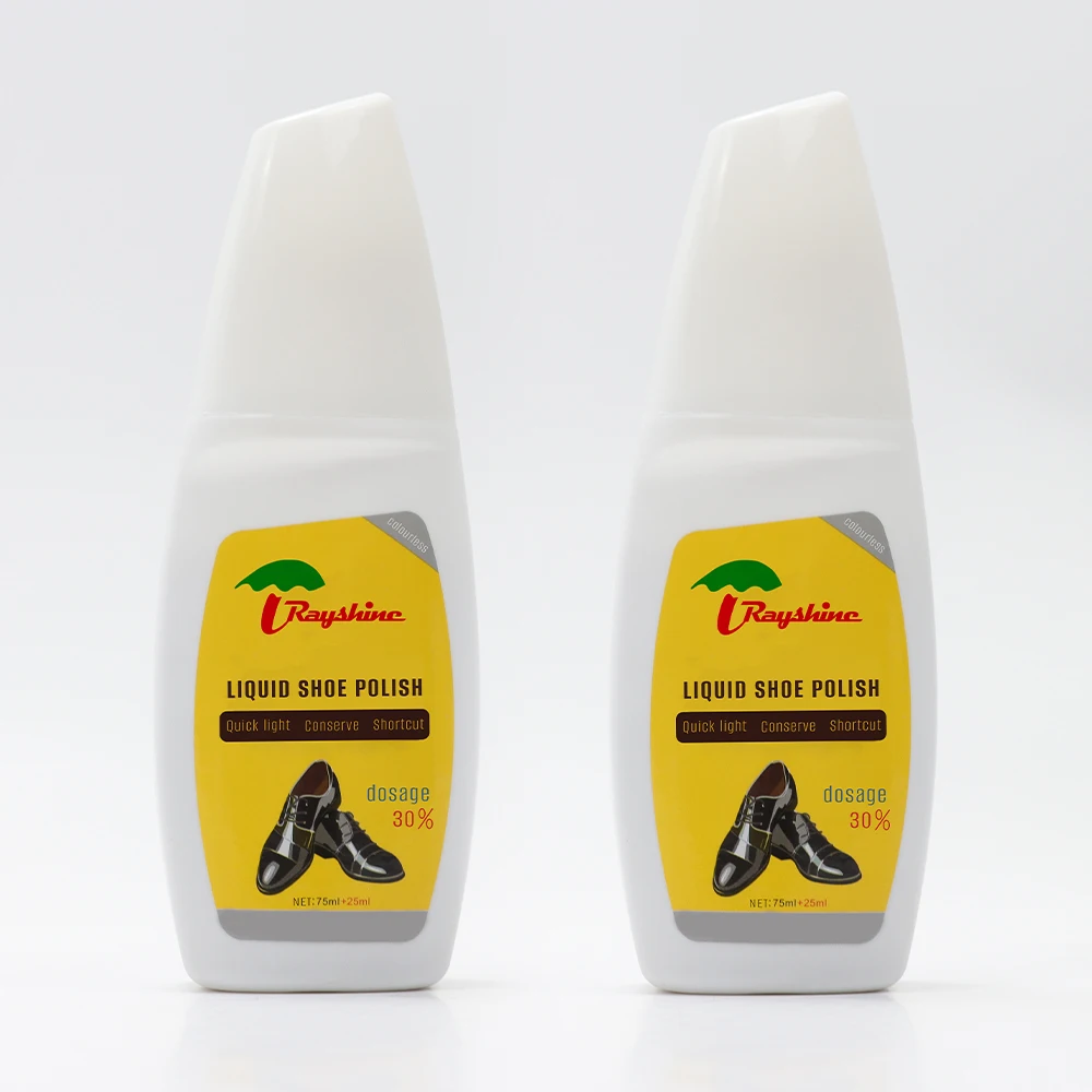 Rayshine Leather Shoes Cleaning Polish Cream Clear Wax  100 ml