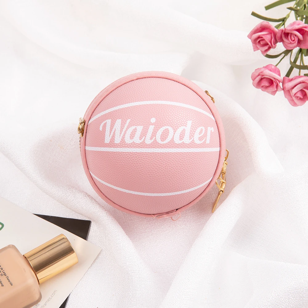 
Latest Design Fancy Girls Women Mini Basketball Cute Kids Basket Ball Purse Handbags Ladies Hand Bags Shoulder Bag 