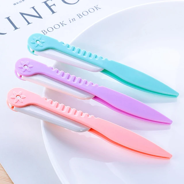 Lameila OEM Factory painless dermaplaning 3pcs facial hair remover eyebrow trimmer pen A0369