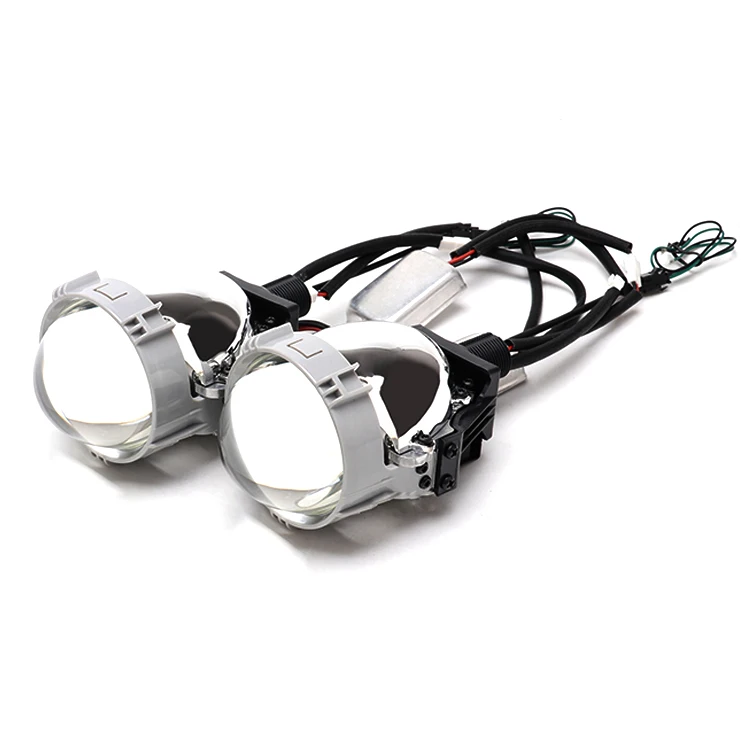 High Power 6000k 12v Car Lamp A9 Bi Led Projector Lens Front Light Car And Motorcycle Headlight Retrofit Turning
