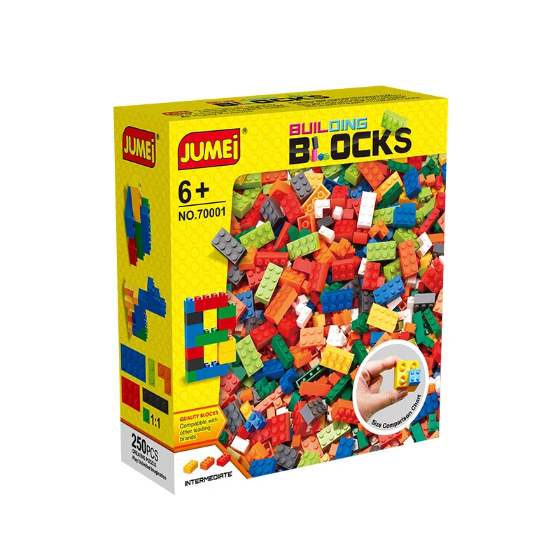 Top Selling Kids Blocks 500PCS ABS Plastic Designer Small Particle Assembled Building Blocks Friend Educational Toys