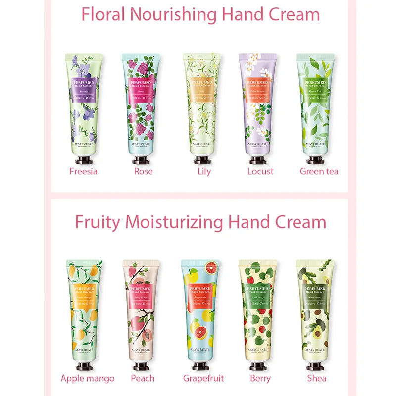 
Wholesale Popular Naturel 30g Fast Absorption Fruity Hand Face Cream 