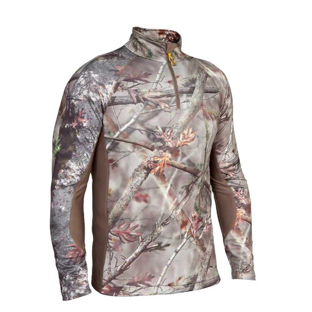 Factory OEM Hunting Camo Shirts Outdoor Warm Breathable Hunting Shirt
