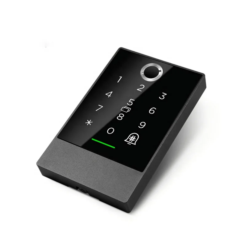 Office waterproof Wifi TTlock App Smart RFID Reader Biometric Fingerprint Door Access Control NFC Card Reader System