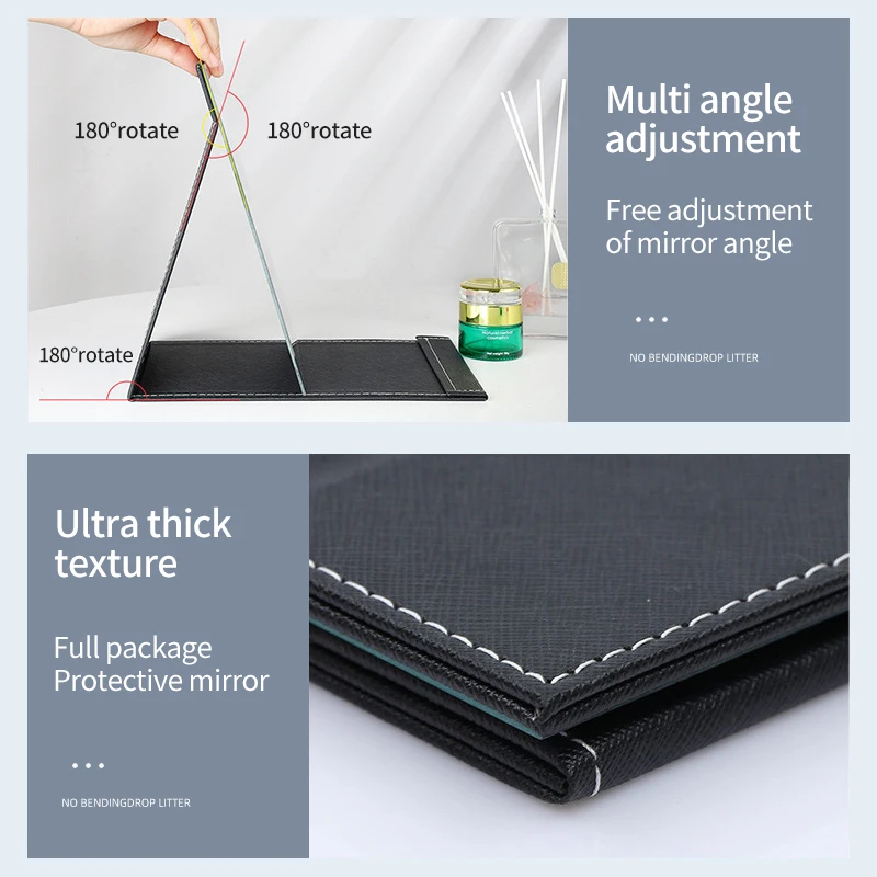 Wholesale Mirrors Makeup Mirrors Foldable and Convenient Mirrors By Manufacturers Fashion Mirrors Factory