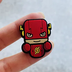 Detective Comics Super hero shoe charm Iron captainamerica Thanos superhero man crocs shoe charms Custom wholesale crock charm