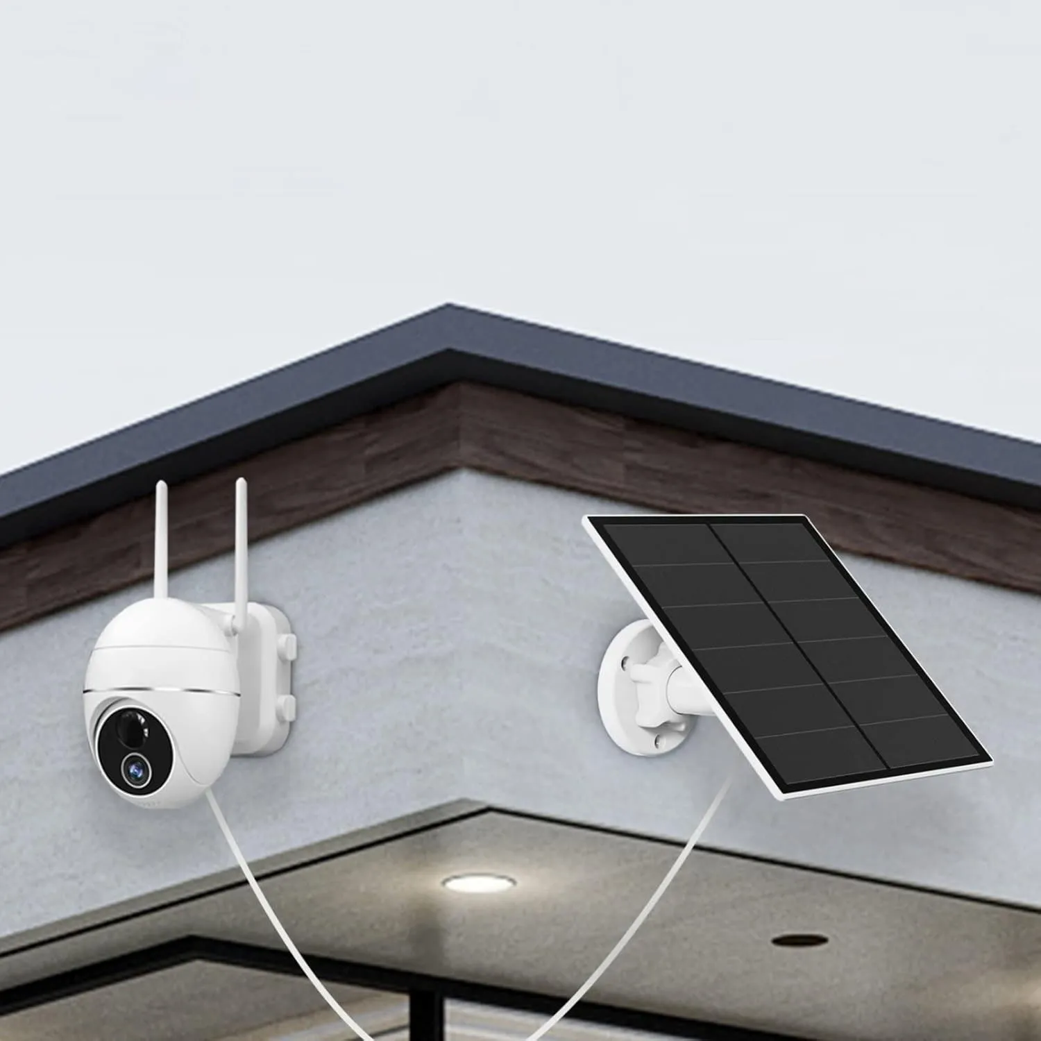 6W 5V Waterproof Outdoor Micro USB Solar Panel Adjustable for Rechargeable Battery Security CCTV Camera