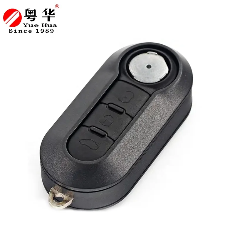 3 Button Flip Folding Remote Key Shell For Fiat 500 Panda Punto Ducato Bravo Key Case Cover Car Alarm Keyless SIP22 Blade