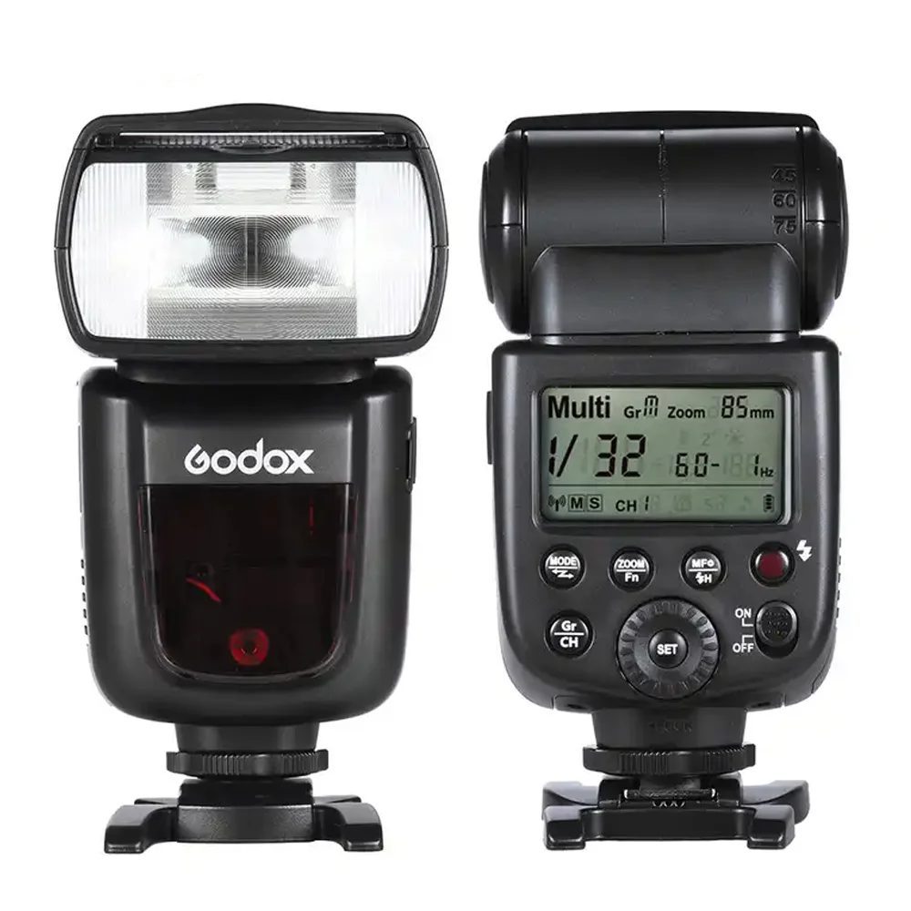 GODOX V850II Camera Flash GN60 2.4G Wireless X System Speedlite light 1/8000s HSS  photography studio universal flash
