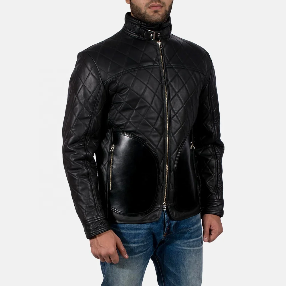 Men Jacket Genuine Best Quality Natural Sheepskin Vegetable Tanned Inside Warm Leather For Winter Season