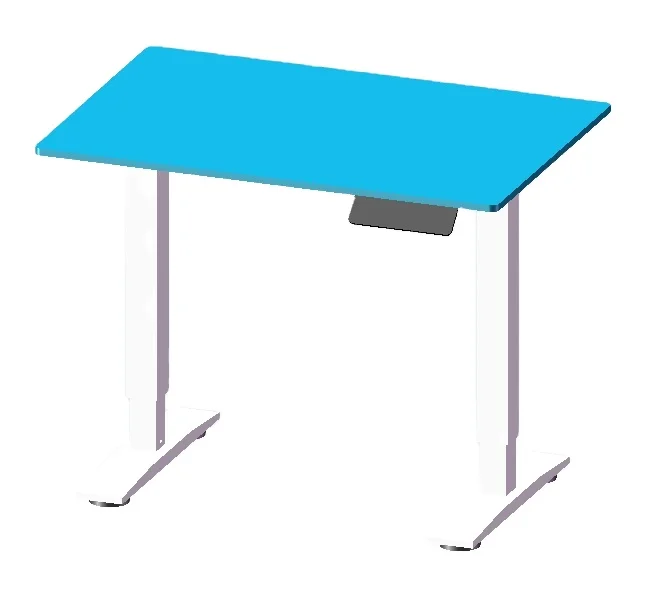 MAG electric height  lifting adjustable computer tables compact lamintable top for office furniture  customized colour