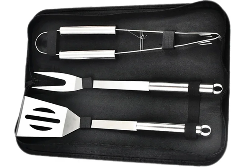 Factory direct sales Portable Small Order 6PCS BBQ Tools Grill Set Barbecue Accessory