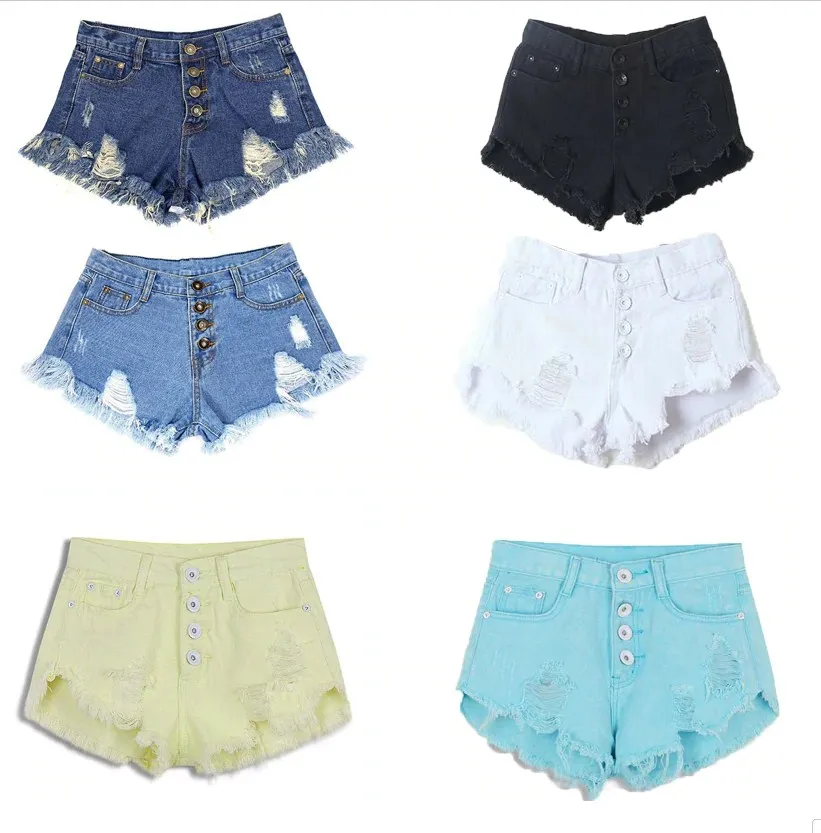 Ladies Denim Shorts,Washed Shorts, Sexy Shorts