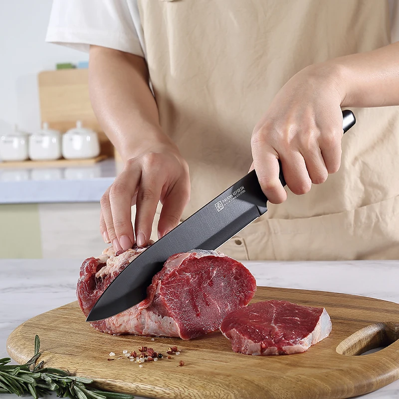 Horkin Big Discount Oem/Odm Customized 8 Inch Kitchen Knife Stainless Steel With Hollow Handle