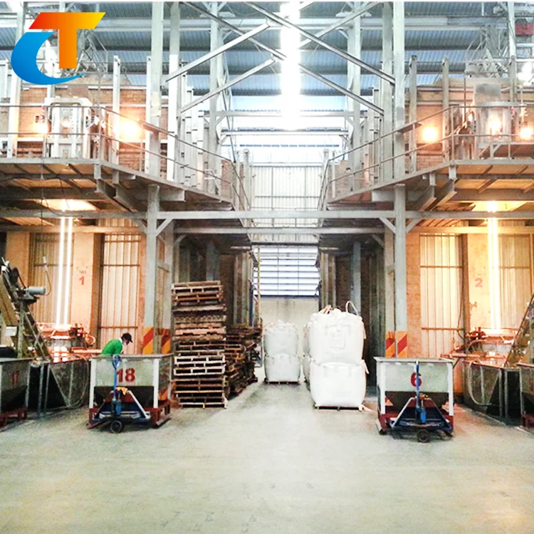 Compact structure high efficiency glass melting sodium silicate machine