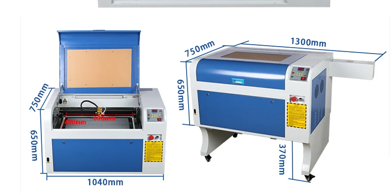 VOIERN WR4060 9060 1080 1390 1310 co2 laser engraving machine 400*600mm for arcylic wood glass marble leather MDF paper fabric