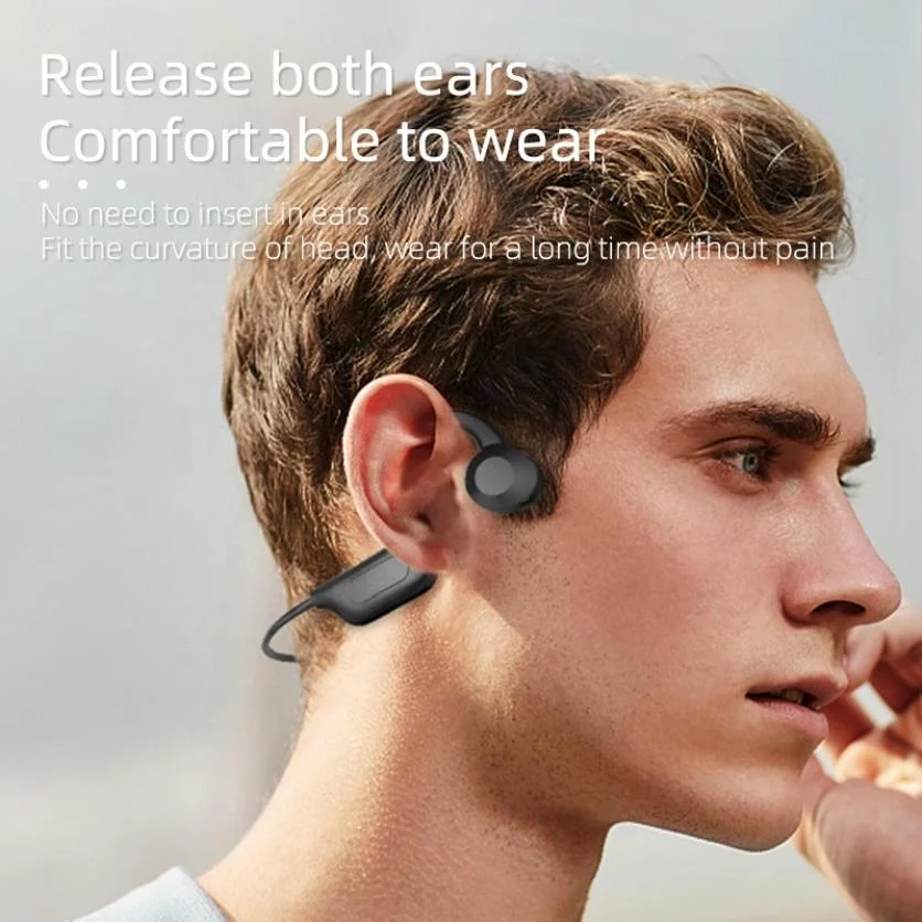 Высококачественные наушники bluetooth с костной проводимостью 5 1 водонепроницаемые беспроводные защитой от пота для спорта бега