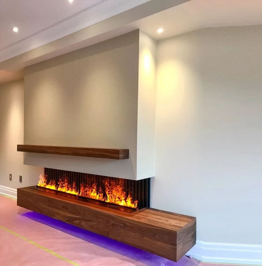 Inno огня 48 дюймов камин Крытый Современный водяного пара светодиодный