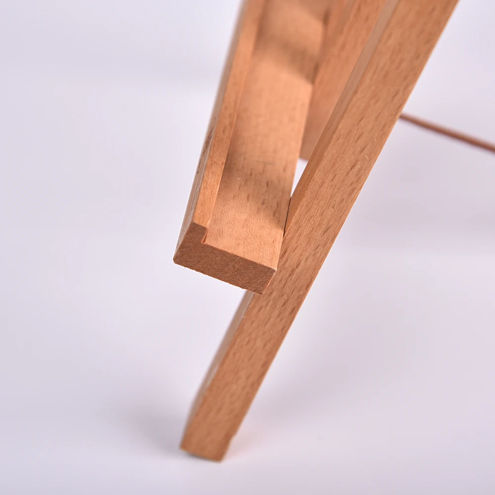Небольшая Картина дисплей столешница easles оптовая продажа простой деревянный
