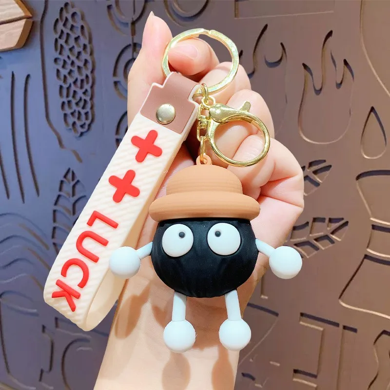 Милая игрушка силиконовый кулон для ключей