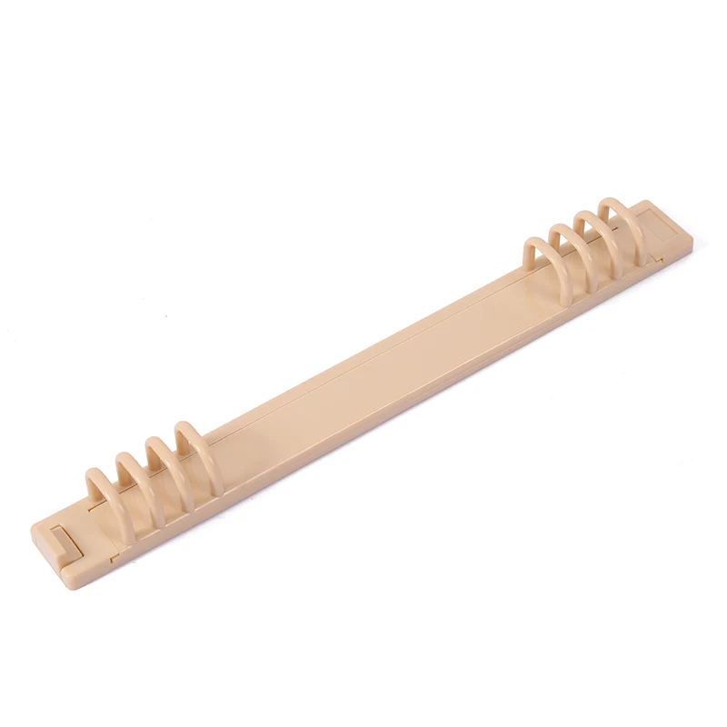 High Quality plastic Clip Board 6 Ring Mechanism for binder folder Factory wholesale