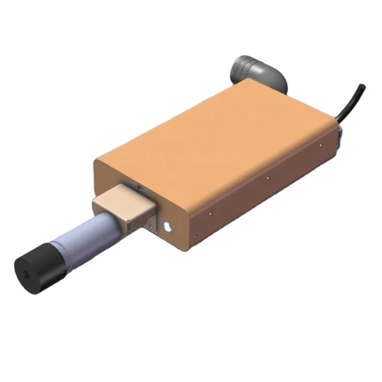 DEP070.200 - Compact Web Cleaner With Roller Brush - L=200 mm - Cross Section 68x180 mm - DC Motor 24 V