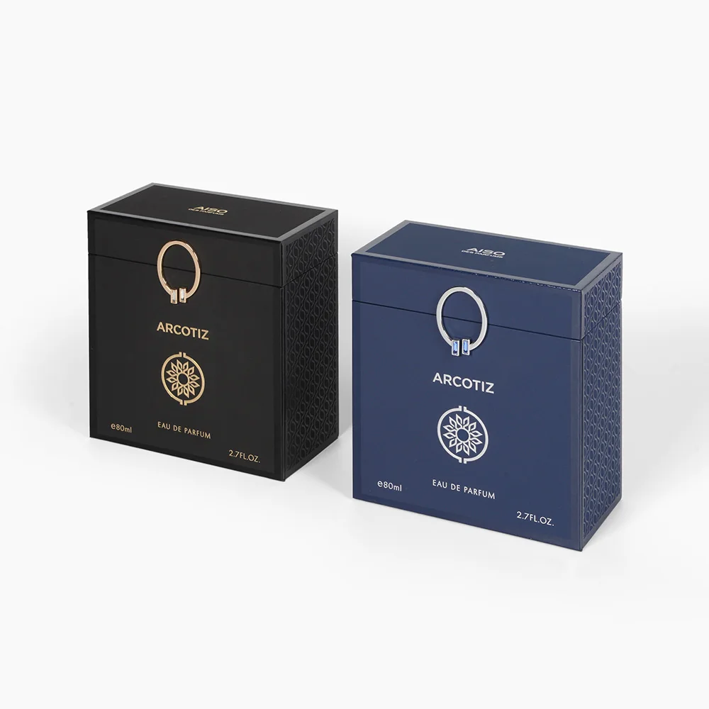 Luxury Hard Paper Cosmetic Packaging Box Custom Logo Rigid Cardboard Essential Oil Unique Perfume Bottle Gift Box