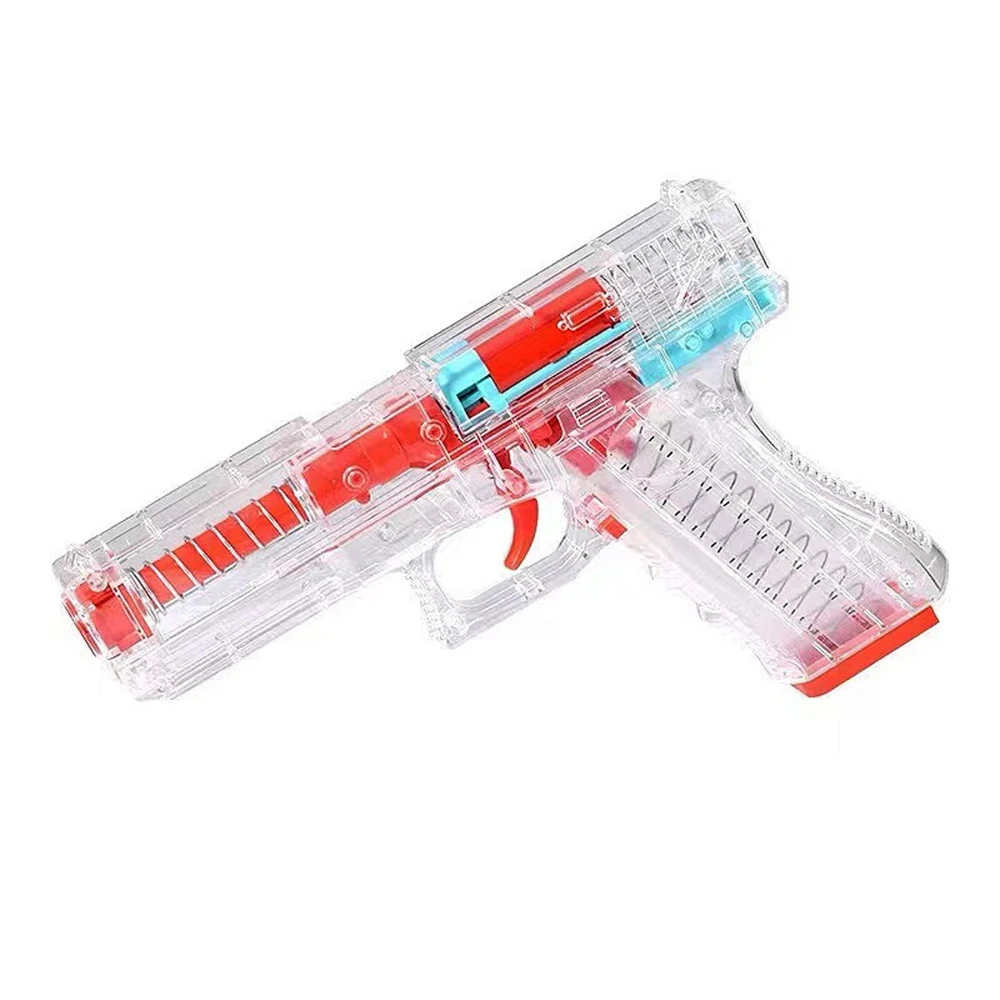 
Air Gun Sniper Blaster soft bullet gun Transparent Shell-throwing soft gun symbolic gift for birthday 
