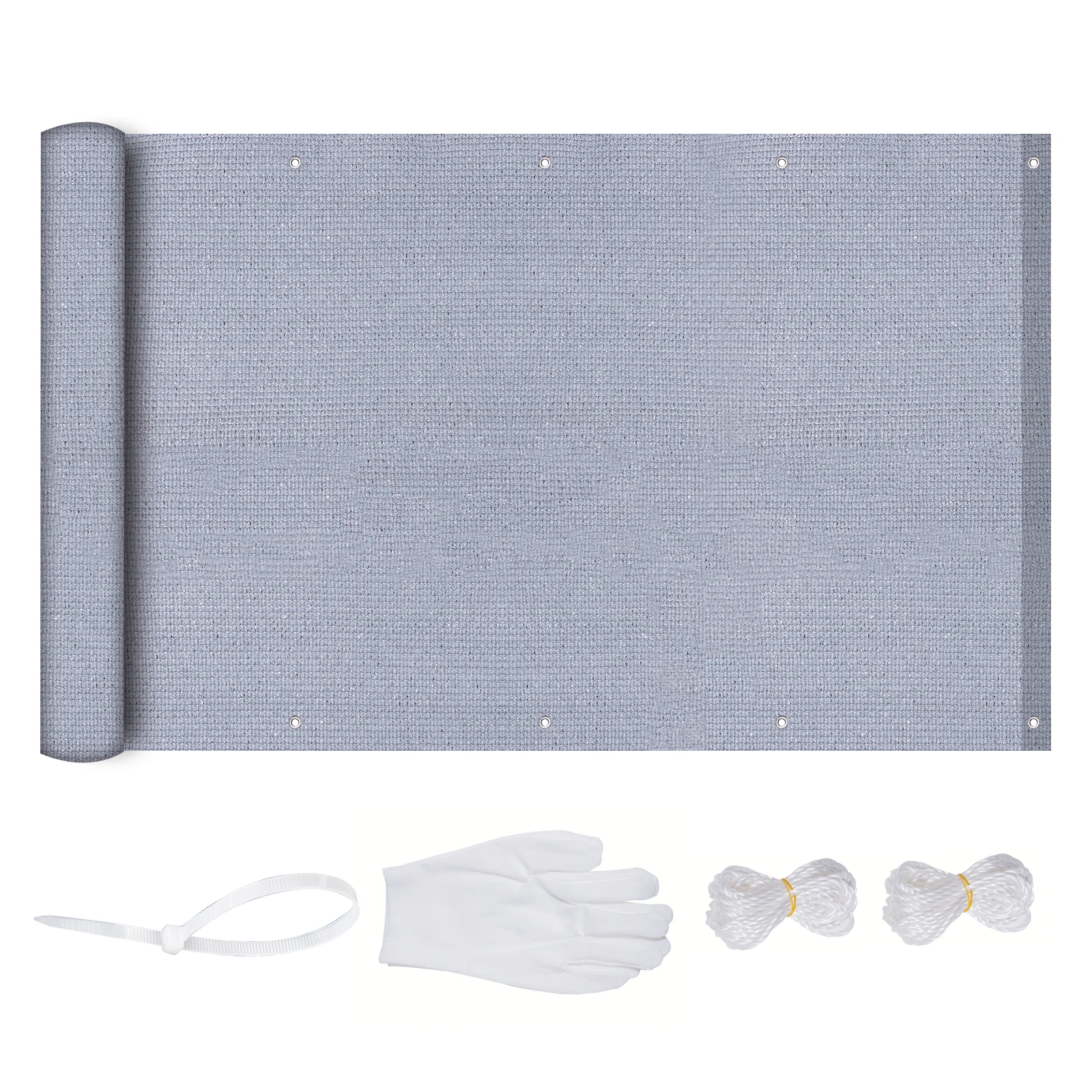 20Years Manufacturer HDPE balcony privacy screening wind protection shade netting protective screens cover