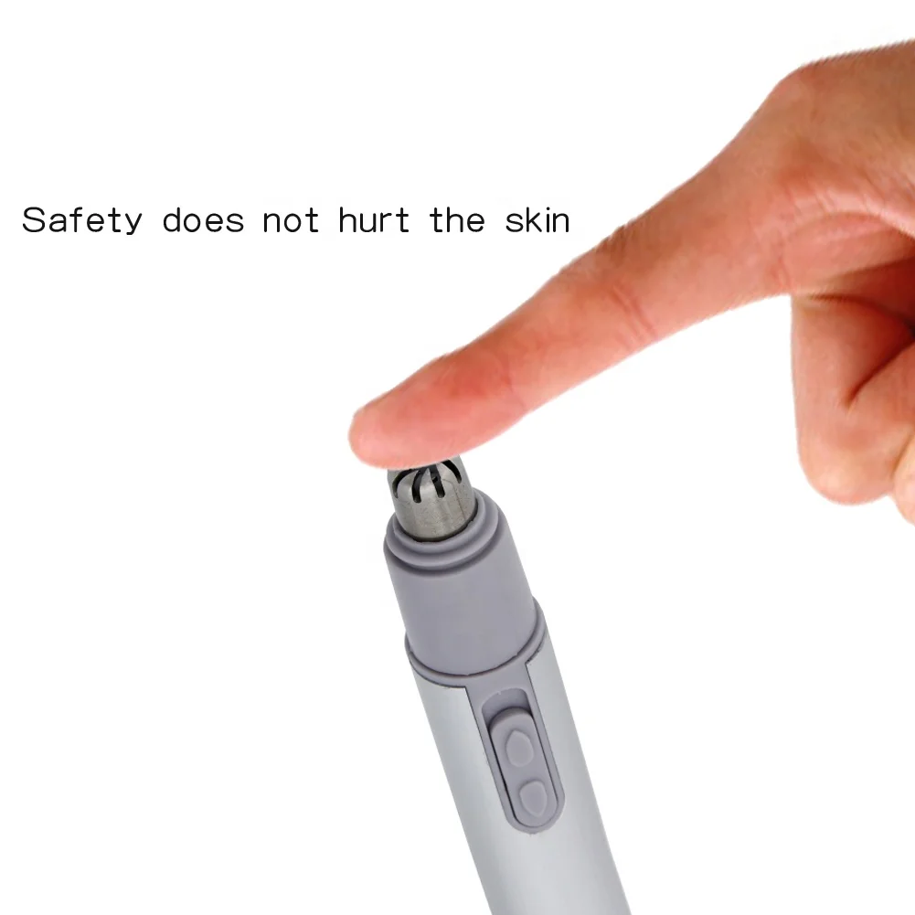 Nose & Ear Hair Trimmer Electric Nose Hair Trimmer Travel Mini Nose Hair Groomer AE-822