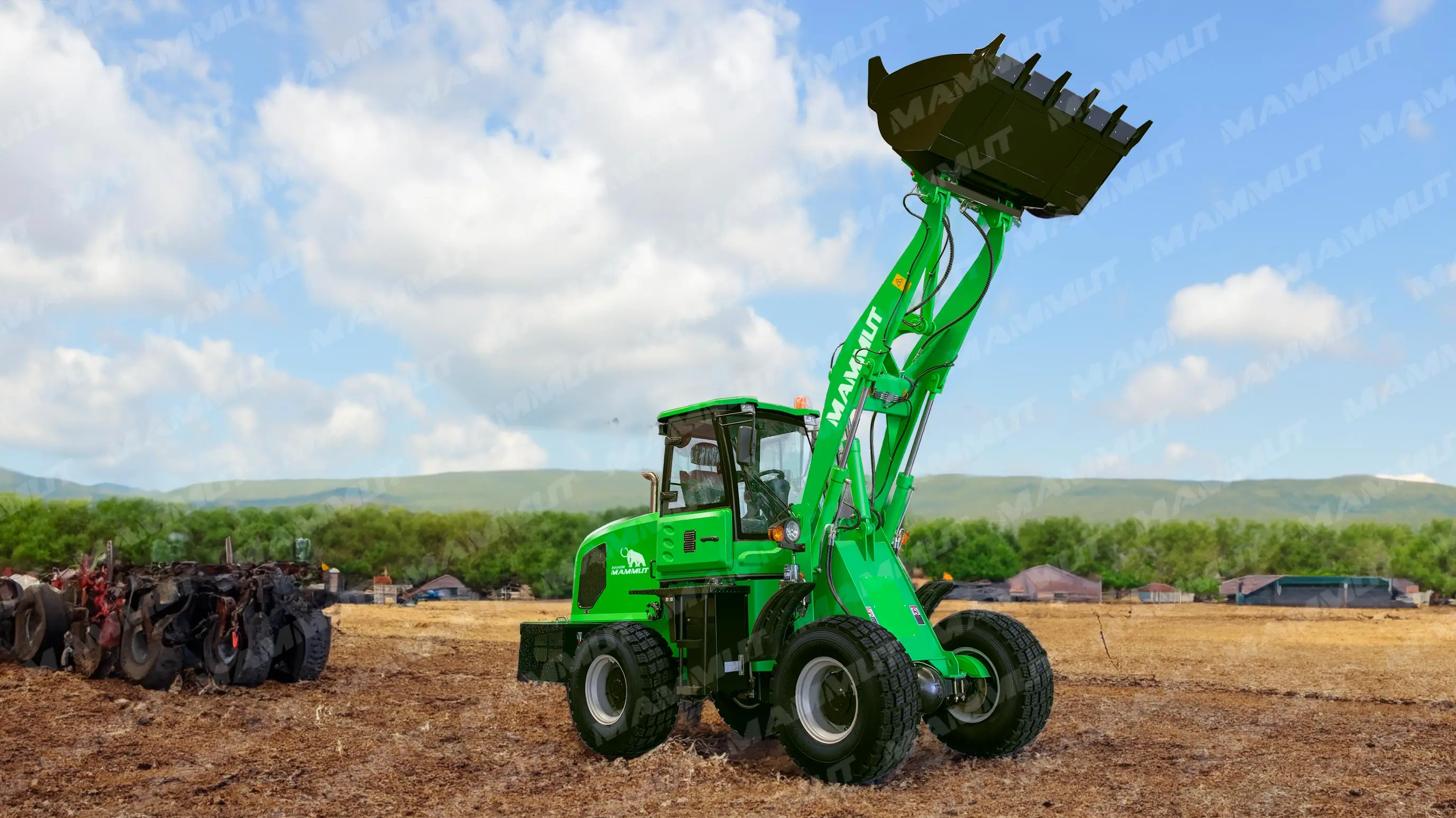 2000kg heavy equipment front end Agricultural Machinery 2ton 2.5ton New Model Best Price Wheel Loader
