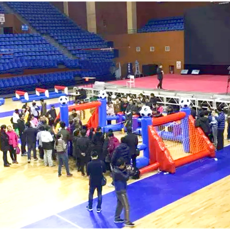 Thickened Large Inflatable Football Field Mobile Kt Football Kindergarten School Outdoor Runway Fence Volleyball Court