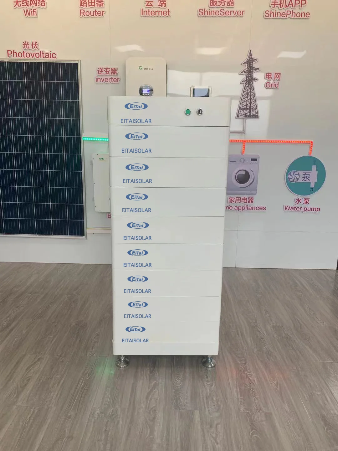 Eitai высокого напряжения 10kwh 25kwh 360v 512v Гибридный аккумулятор литий-ионный 100kwh для аккумулирования